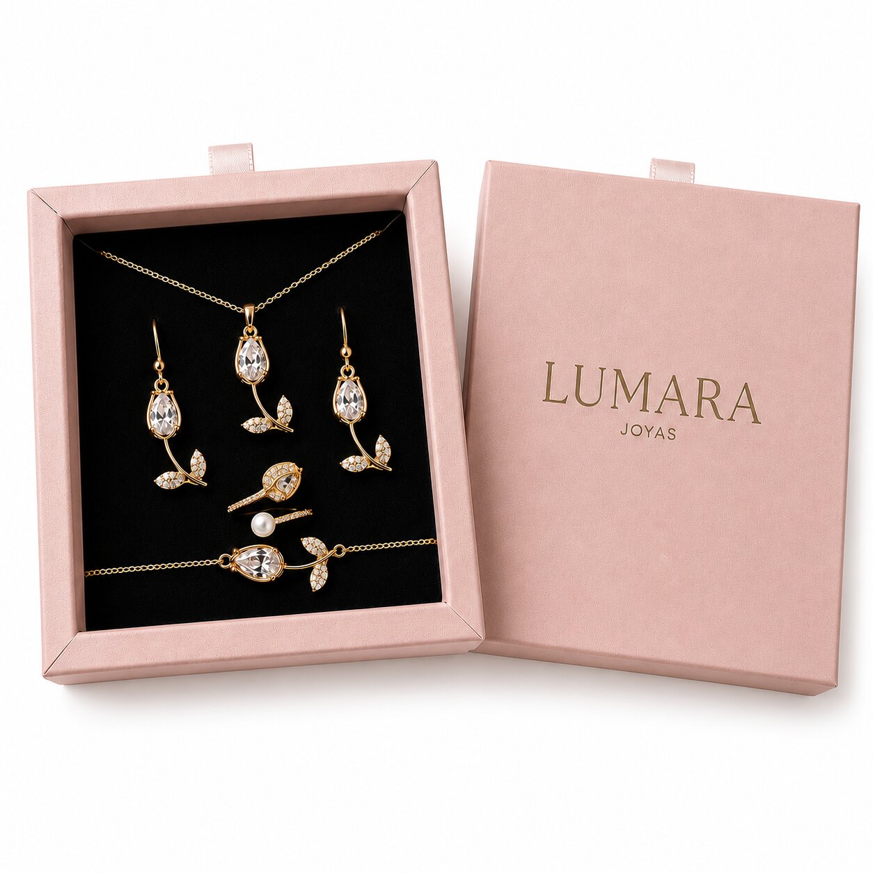 setulipan Set tulipan cristal 4 piezas - Imagen 1
